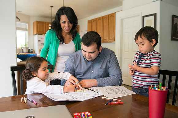 Hugo and Natalia family, April 2017