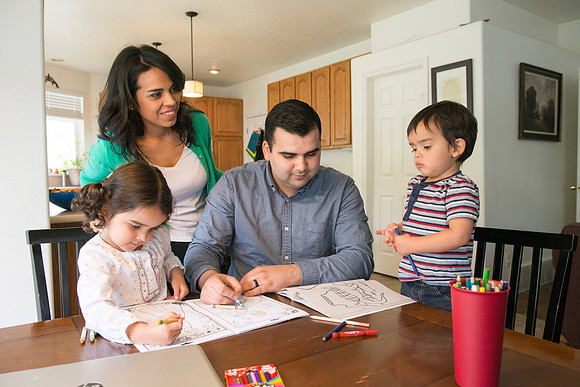 Hugo and Natalia family, April 2017