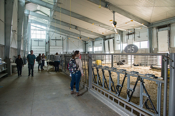 Open house for the newly dedicated Agriculture Science Center.