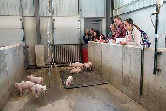 Open house for the newly dedicated Agriculture Science Center.