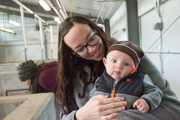 Open house for the newly dedicated Agriculture Science Center.