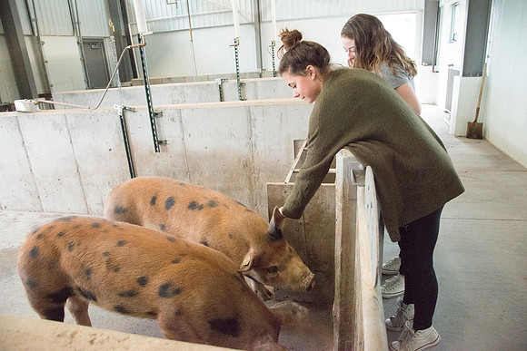 Open house for the newly dedicated Agriculture Science Center.