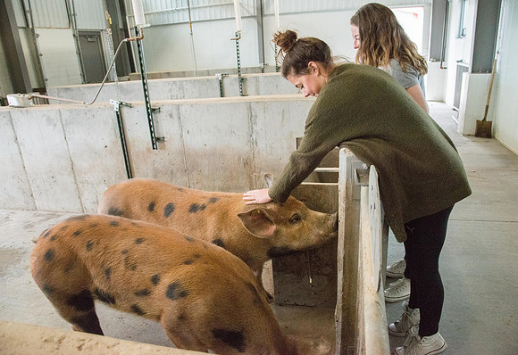 Open house for the newly dedicated Agriculture Science Center.