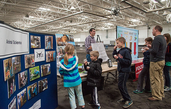Open house for the newly dedicated Agriculture Science Center.