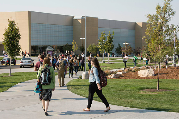 Students are back for Fall 2014 semester.