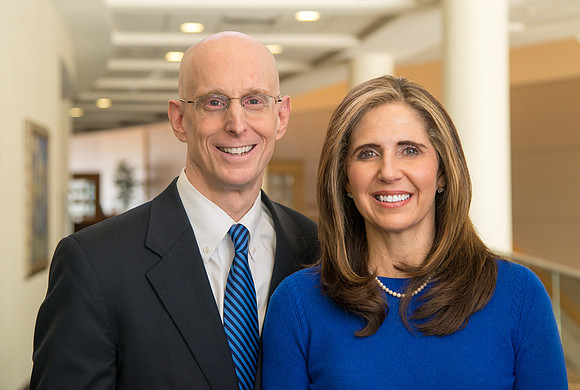 President Henry J Eyring and his wife Kelly for a video for Get Connected.
