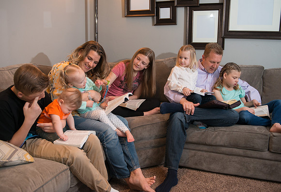 Bryan and Naoni McCurdy and family. April 2017