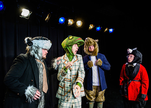 Promo photos for the Theatre departments production, "Wind in the Willows". Winter 2020.