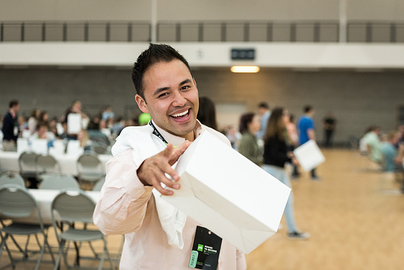 The Power to Become (P2B) Conference encourages students, alumni and guests to discover their passion, tell their story and to network effectively. P2B is not a traditional professional development co