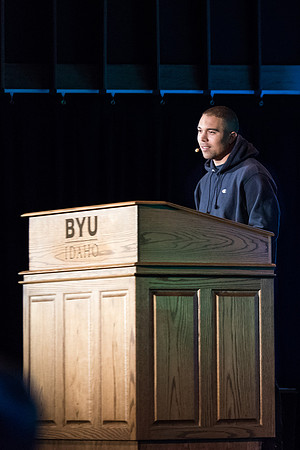 James Curran (James the Mormon) shares his story at Power to Become. Spring 2017