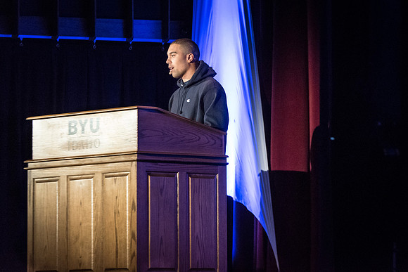 James Curran (James the Mormon) shares his story at Power to Become. Spring 2017