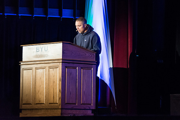 James Curran (James the Mormon) shares his story at Power to Become. Spring 2017