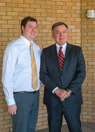 President of Arizona State University visits BYU-Idaho and will be the devotional speaker. With BYUI radio announcer.