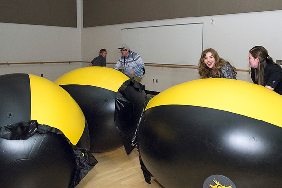 Students kick off the new semester with fun and games at i-Night.