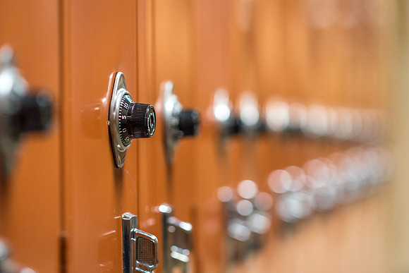 Lockers in the Snow Building. 2017