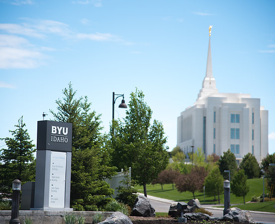 BYU-Idaho Sign