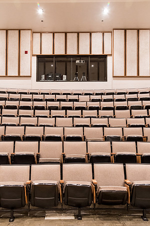 A recital hall in the Snow Building. 2017