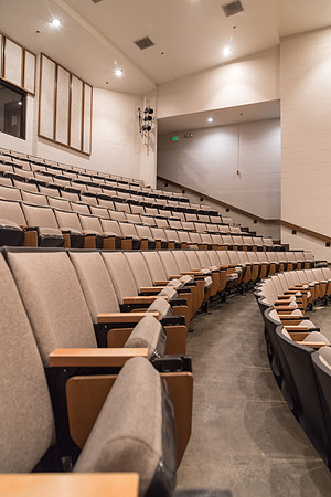 A recital hall in the Snow Building. 2017