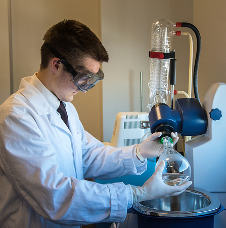 Food Science Research Lab in the Science and Technology Center.