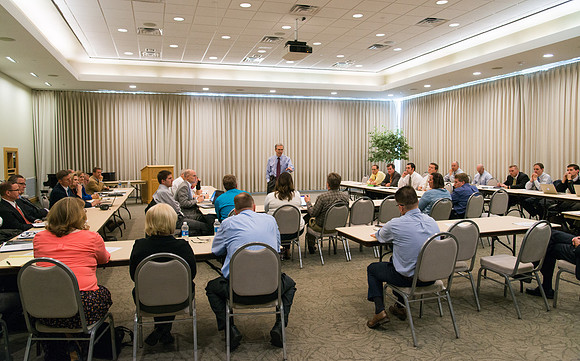 Faculty workshop presented by Alan Wilkins, Director of the Faculty Center at BYU. May 2017