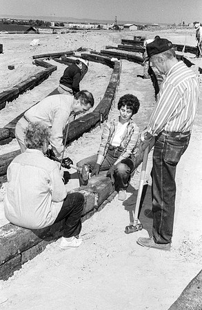 Construction of the Arboretum.