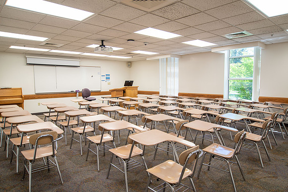 Empty Classrooms - August 2023