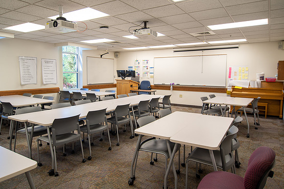 Empty Classrooms - August 2023