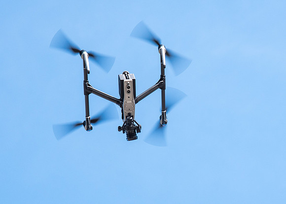 Drone aerials of BYU-Idaho campus.