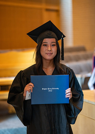 Graduates during convocation for the College of Language and Letters.
