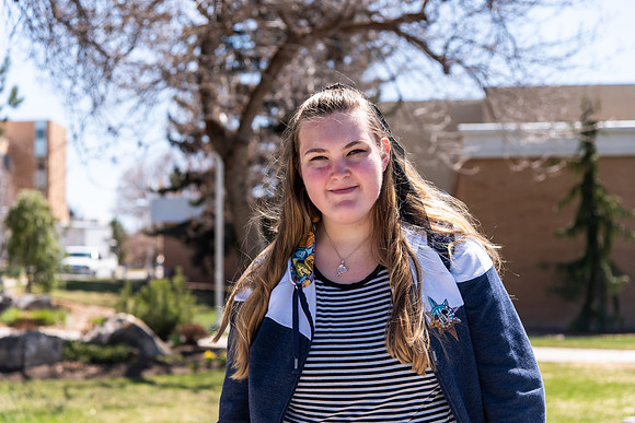 Students on Campus - Apr 2021
