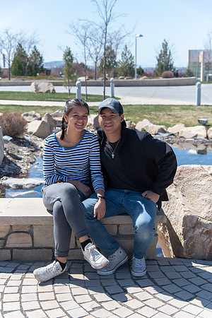 Students on Campus - Apr 2021