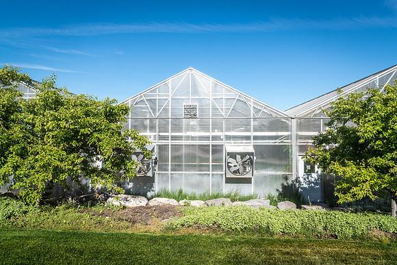 There are several greenhouses on the BYU-Idaho campus. 2017
