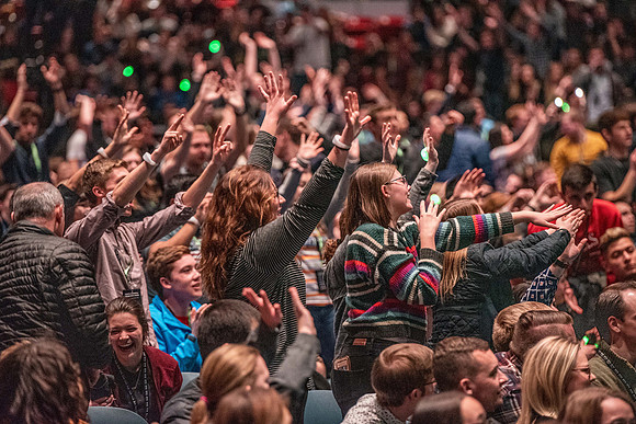 The Power to Become Conference, held in the Hart Auditorium.