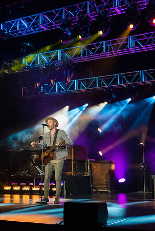 Songwriter and Singer, Mat Kearney, performs at BYU-Idaho.