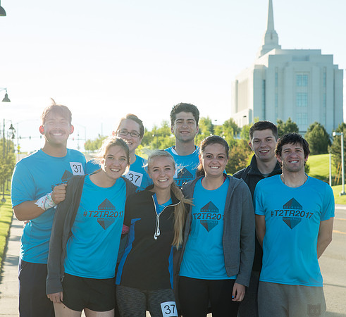 2017 Temple to Temple relay from Rexburg Temple to Idaho Falls Temple.