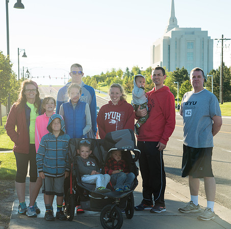 2017 Temple to Temple relay from Rexburg Temple to Idaho Falls Temple.