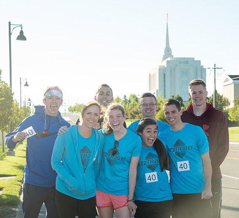 2017 Temple to Temple relay from Rexburg Temple to Idaho Falls Temple.
