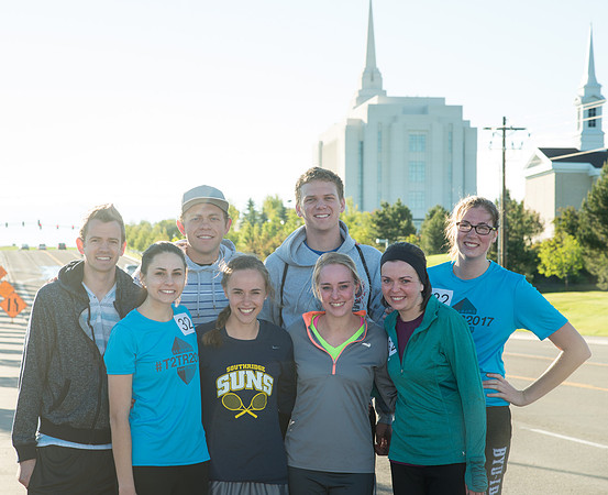 2017 Temple to Temple relay from Rexburg Temple to Idaho Falls Temple.
