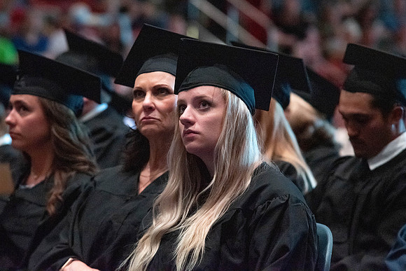 Graduates during Interdisciplinary Studies convocation.