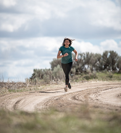 Krystal Diaz running for recreation - May 2019