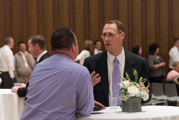 A farewell reception is held for President and Sister Gilbert, and their family. Students, faculty and friends come to say goodbye to the family and thank them for their service. 2017