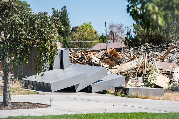 BYU-Idaho Kirkham building demolition. Summer Term