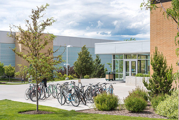The Manwaring Center on the BYU-Idaho campus. 2017