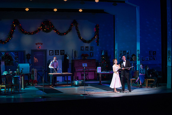 It's a Wonderful Life: A Live Radio Play, comes to life on stage at the Snow Drama Theater at BYU-Idaho.  It was written by Joe Landry and directed by Roger Merrill.