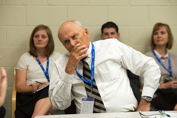 Online Instructors gather to learn at the Online Learning & Teaching Conference at BYU-Idaho. 2017