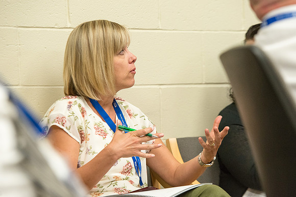 Online Instructors gather to learn at the Online Learning & Teaching Conference at BYU-Idaho. 2017