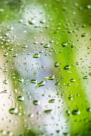 Raindrops on a Window