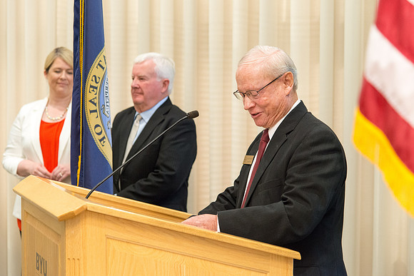 The Class of 1967 recognized as new Emeriti and Tom Moss, U.S. attorney for Idaho, was awarded the BYU-Idaho Alumni Award of Excellence.
