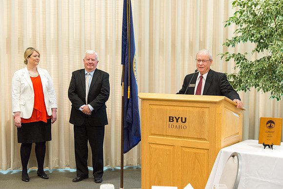 The Class of 1967 recognized as new Emeriti and Tom Moss, U.S. attorney for Idaho, was awarded the BYU-Idaho Alumni Award of Excellence.