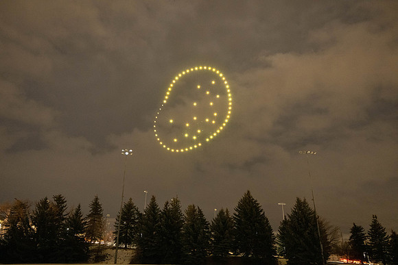 Winter Fest Drone Show - Feb 2025